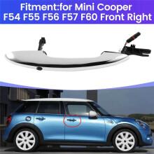 New Front Right Outside Door Handle Comfort Access 51217327344 for Cooper Clubman F54 F55 F56 F57 Silver Handle