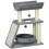 Cat Tree Tower, with Scratching Posts, Pad, Bed, Perch, Toy Ball - Light Grey 2