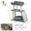 Cat Tree Tower, with Scratching Posts, Pad, Bed, Perch, Toy Ball - Light Grey 5