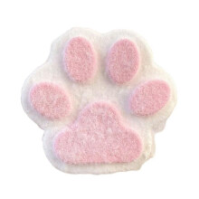 Squishy Rubber Cat PawToy - Fuzzy Marshmallow Feel, Stress Relief Hand Relaxer, Anti-Stress Squeeze Toy for All Ages