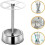 Stainless Steel Toothbrush Holder Multi-Function Tableware Storage Stand Home Makeup Brush Rack Bathroom Accessories 4