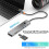 USB-C Hub USB C to -Compatible Adapter USB3.0 Docking Station PD Charging /TF Card Reader for Laptop 1