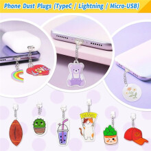 16 Pcs Shrink Plastic Sheets (7.9x5.7 Inch) - Shrink Papers for Kids DIY Crafts, Keychains, Phone Charms, Gift Tags