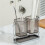 Toothbrush Holders Desktop Organizer Decorative Multipurpose Drain Chopstick Holder Kitchen Spoon Storage Box 6