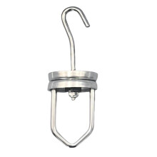 Strong Hanging Rotating Spinner Hooks 110 Pounds Capacity 4PCS Paint Rotary Swivel Hooks High Temperature Rotary Hook