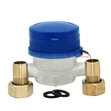 Garden Use Flow Water Meter Water Clock Garden Calibrated Brass Water Meter Single Jet Water Meter Dry Cold Water Meter