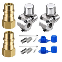 R134a Conversion Kits Air Conditioners Filling Valves Fittings Port Adapter Retrofits Quick Disconnect Couplers