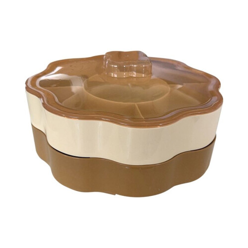 Double-Layer Multi-Purpose Luxury Box Snacks Put Chinese Dried Fruit Storage Room Coffee Table High-Grade Candy Box,B 1
