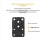 Insulation Block Base for  A1/A1  Hotend Mounting Heating Assembly Ceramic Zirconia Insulation Base 2