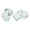 2pack 2Pin Refrigerator Compressor PTC  Relay over Load Protector for   Hotpoint ZHB45-105P15 1