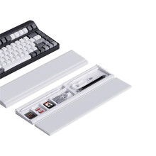 Ergonomic Keyboard Wrist Rest Pad -Desktop Storage, Enhances Typing Comfort & Pain Relief, Ideal for Office & Home Use B