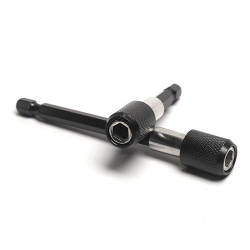 2 Sets Hexagon Quick Release Self-Locking Extension Rod Drill Driver Screwdriver Tool 2