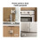 2Pcs Child Safety Oven Locks, High TemperatureResistant ABS Material, Easy No-Tool Installation 4