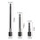2 Sets Hexagon Quick Release Self-Locking Extension Rod Drill Driver Screwdriver Tool 4