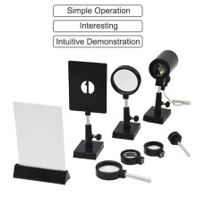 Optical Experiment Set Plano Convex Lenses Double Convex Lens Candle Holders 1 Set Screen Light Convex Concave Lens