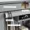Fabric Wardrobe, 10 Compartments, Dark Grey 5