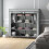 Fabric Wardrobe, 10 Compartments, Dark Grey 6