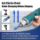 Diamond Coated Grinding Bits Set for Multi Material Finishing Rust Removal Polishing Hole Repair Mold Processing 7PCS 1