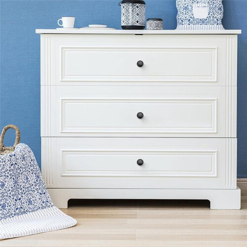 Black Cabinet Drawer Hardware Kitchen Cabinet Knobs Drawer Pulls with Installation Screws for Dressers Cupboard 18 Pack
