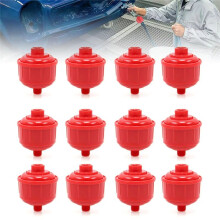 12 Pcs Disposable Filter Paint Whirlwind Air Filter,1/4 Inch Threads Fit for Air Tool