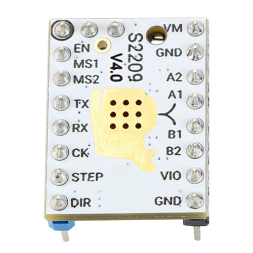 TMC2209 V4.0 Stepper Motor Driver Quiet Operation for 3D Printers, 5.5-28V 2.8A with Heatsink, Enhanced Microsteps 2