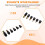 Hand Rivet Nut Tool  Nuts Adapter Tool Riveter Tool Accessory for Nuts M3 M4 M5 M6 M8 M10 M12 5