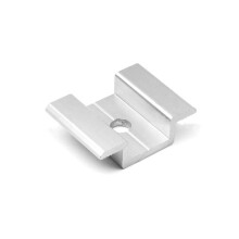 12 X Aluminium Alloy Centre Clamp PV Solar Panels for All Frame Heights, Solar Panels Bracket for Solar Panels Roof