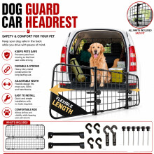 Universal Car Boot Dog Guard Metal Pet Barrier