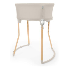 Ingenuity Right Height Baby Bassinet with Soothing Sounds & Lights 0-5 Months