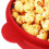 High Quality Microwave Popcorn Bowl Bucket Silicone DIY Popcorn Maker with Lid Chips Fruit Dish Kitchen Easy Tools B 3