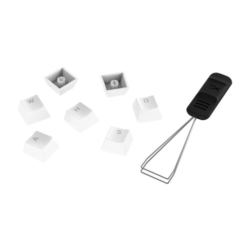 HP HyperX Full key Set Keycaps PBT White