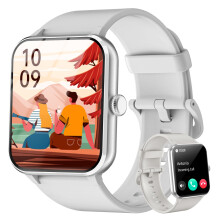Smart Watch Bluetooth Calling 1.85" HD 100+ Sports Heart Rate SpO2 Sleep IP68
