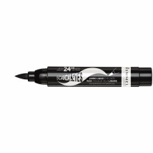 Rimmel Waterproof Liquid Eye Liner Pen Scandal Eyes Jumbo 24hr 001 Black