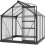 6-Pack 6ft Polycarbonate Greenhouse, Grey 1