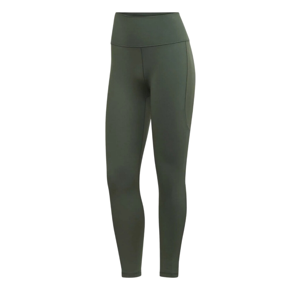 Adidas (16 Uk, Green) Womens/Ladies Yoga Studio Leggings