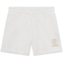 (14 Years, White) Guess Girls Fleece Sweat Shorts