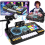 DJ Mixer Music Toy with Microphone DJ Controller with Light-Up Keys Bluetooth 2