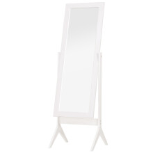 Freestanding Dressing Mirror 148x47cm White
