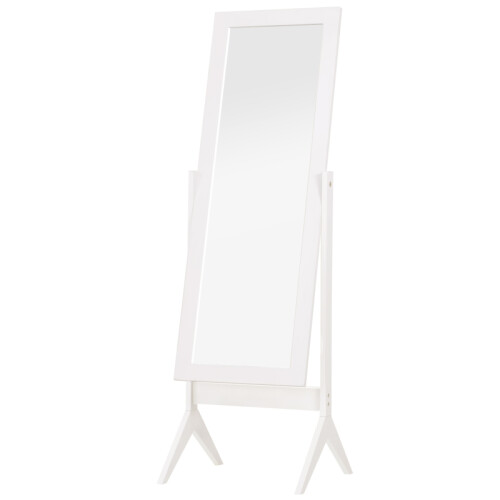 Freestanding Dressing Mirror 148x47cm White