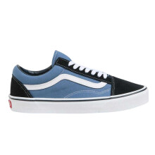 (9 UK, Navy) Vans Mens Old Skool Canvas Trainers