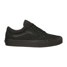 (8 UK, Black) Vans Mens Old Skool Canvas Trainers