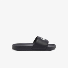 (7 UK, Black/White) Lacoste Mens Serve Sliders
