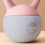 6kg Soft Kettlebell – Non-Slip Handle, Pink/Grey 8