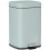 20L Light Green Metal Kitchen Bin 1