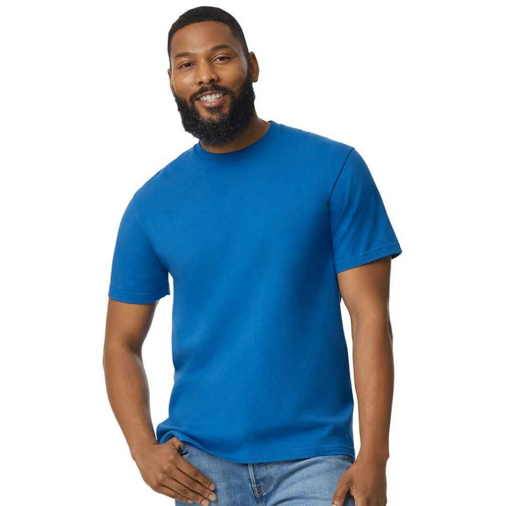 Gildan (3Xl, Royal Blue) Mens Cotton Lightweight T-Shirt