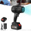 (Black)Cordless Leaf Blower Handheld Turbo Jet Blower 1