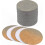 100 Pcs Self-Adhesive Cork Coasters, Round Cork Mats with Adhesive Backing 1