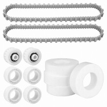 Replacement Parts Kit for Pool Cleaner - Track, Climbing Ring, Wheels, Gears - Compatible with M400 M500 Models