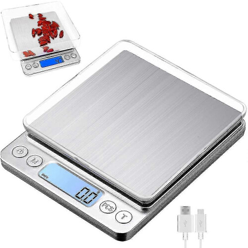 Digital Kitchen Scale With Usb Charging, Electronic Fine Scale-yvan