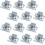 12pcs Latch With Double Roller For Cabinet Swing Door 1